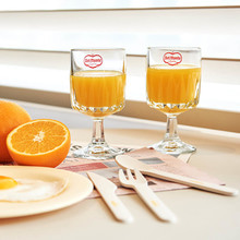 델몬트 100%오렌지 미니병 250ml (6병) + 고블렛잔2P세트
